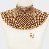 Pearl cape necklace