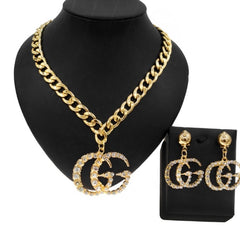 Fashion jewelry Gold necklace