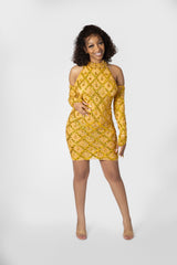 Mini sequins party dress