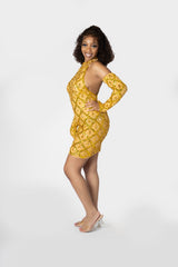 Mini sequins party dress