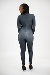 Long sleeve rhinestone jumpsuit