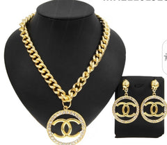 Fashion jewelry gold necklace