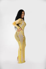 Long sleeve maxi dress