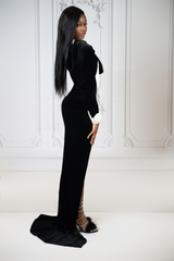 Two piece body suit and skirt set